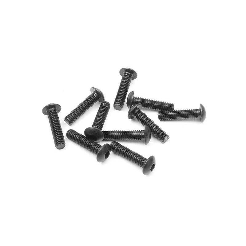 Tornillo hexagonal cabeza botón M4x16 (10) Xray 902416