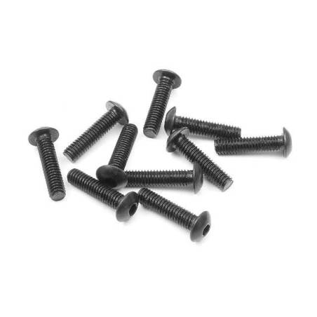 Tornillo hexagonal cabeza botón M4x16 (10) Xray 902416