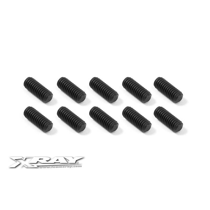 Tornillo prisionero hexagonal M4x10 (10) Xray 901410