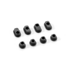 Espaciadores caster + casquillos (2+2+2+2) X1 Xray 372321