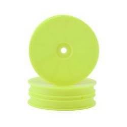 Llanta delantera estrecha Aerodisk 2WD amarillo (2) Xray 329914-Y