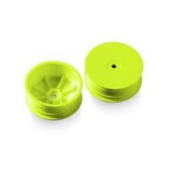 Llanta delantera Aerodisk 2WD hexágono 12 mm amarillo hard (2) Xray 329910-Y