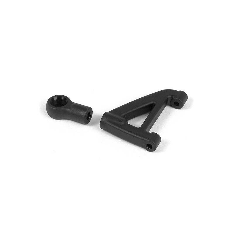 Trapecio superior delantero plástico con rótula Xray 372130