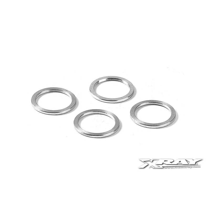 Arandela aluminio 12x15x1 mm (4) Xray 345290