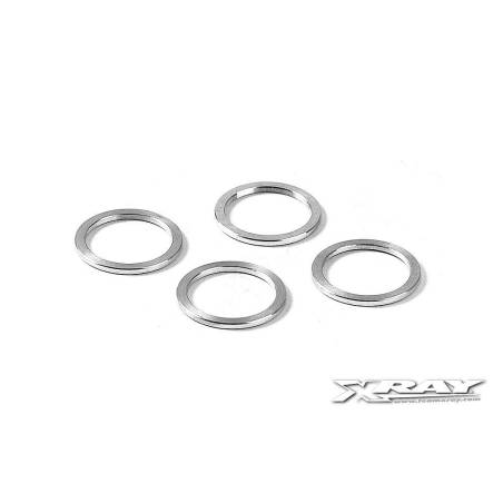 Arandela aluminio 12x15x1 mm (4) Xray 345290