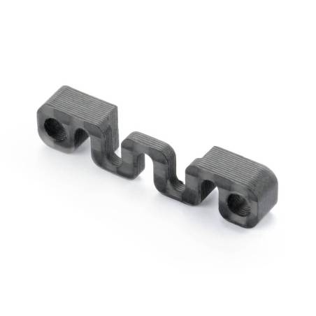Refuerzo delantero carbono X4 para soportes diferencial universales wave Xray Ref. 302057