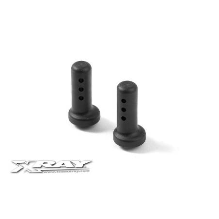 Poste delantero plástico soporte carrocería (2) Xray Ref. 341320
