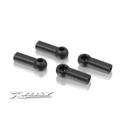 Rótulas 4.9mm agujero abierto (4) Xray Ref. 302665