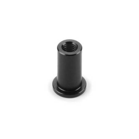 Soporte aluminio placa radio negro Xray 346410