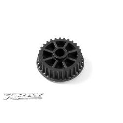 Polea lateral eje intermedio 28T Xray 345889