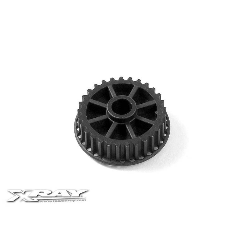 Polea lateral eje intermedio 28T Xray 345889
