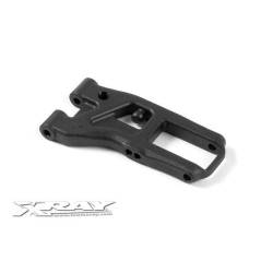 Trapecio delantero hard 2 agujeros Xray Ref. 302165