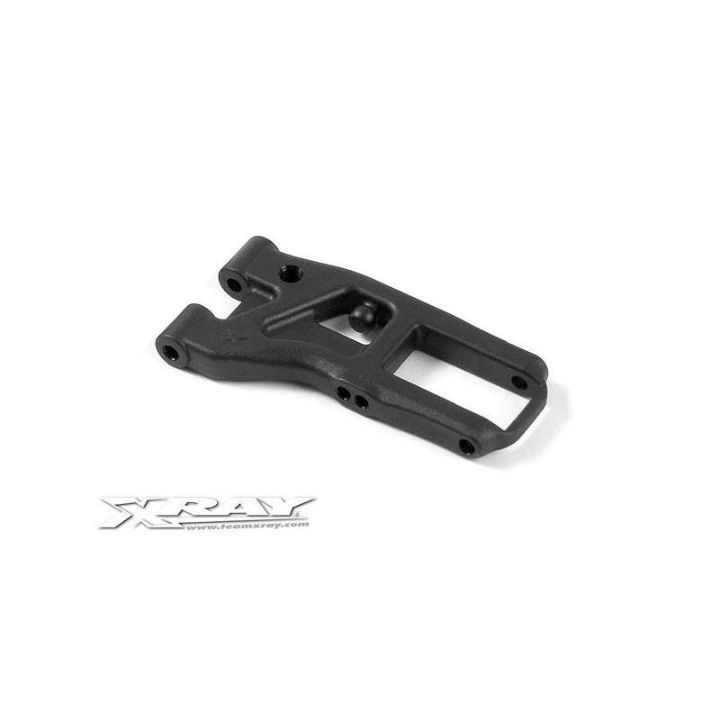 Trapecio delantero hard 2 agujeros Xray Ref. 302165