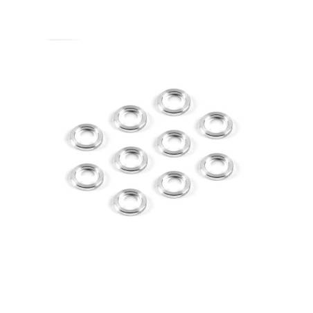 Arandela aluminio 5x7x1.0mm (10) Xray Ref. 322270
