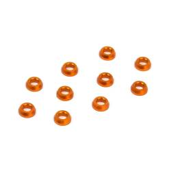 Arandela cónica aluminio 3x6x2 mm naranja (10) Xray 362280-O