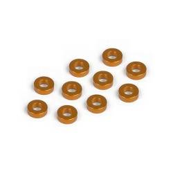 Arandelas aluminio 3x6x2 mm naranja (10) Xray 303123-O