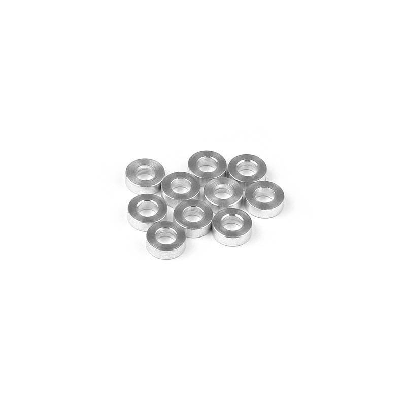 Arandelas aluminio 3x6x2mm (10) Xray Ref. 303123