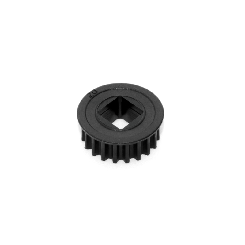 Polea plástico eje intermedio 20T X4 Xray Ref. 305579