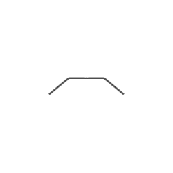 Barra estabilizadora delantera puente superior XB2 1.2mm Xray Ref. 322492