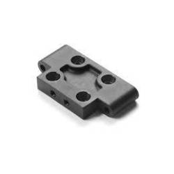 Placa plástico soporte trapecio delantero chasis 1 pieza Xray Ref. 322315