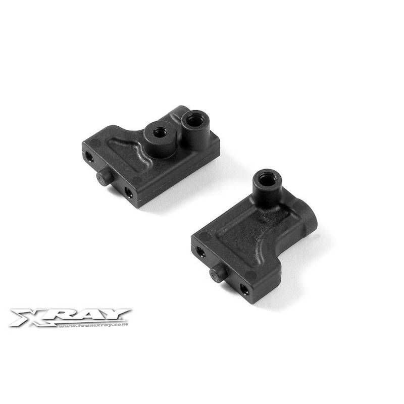 Soportes placa radio plástico (der + izq) Xray 346230