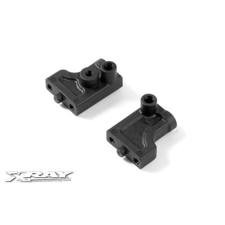 Soportes placa radio plástico (der + izq) Xray 346230