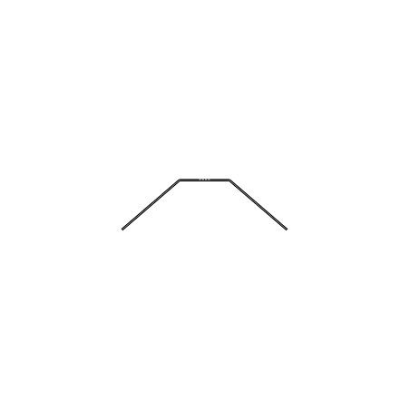 Barra estabilizadora trasera XB2 corta 1.6mm Xray Ref. 323496