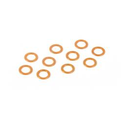 Arandela alu 5.3x7.8x0.5 mm naranja (10) Xray 373120-O