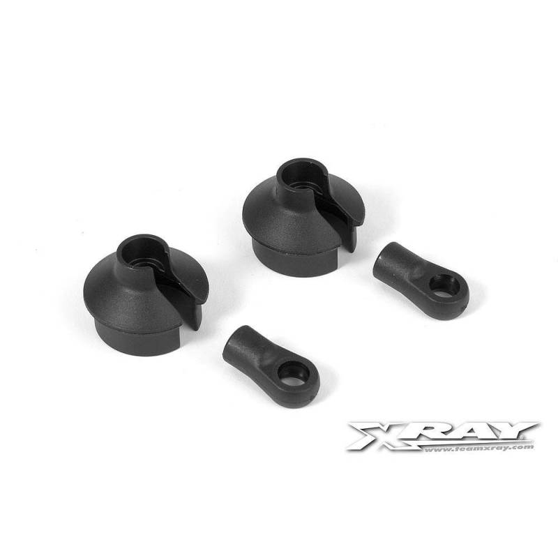 Piezas composite amortiguador Xray 358021