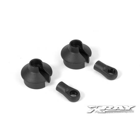 Piezas composite amortiguador Xray 358021