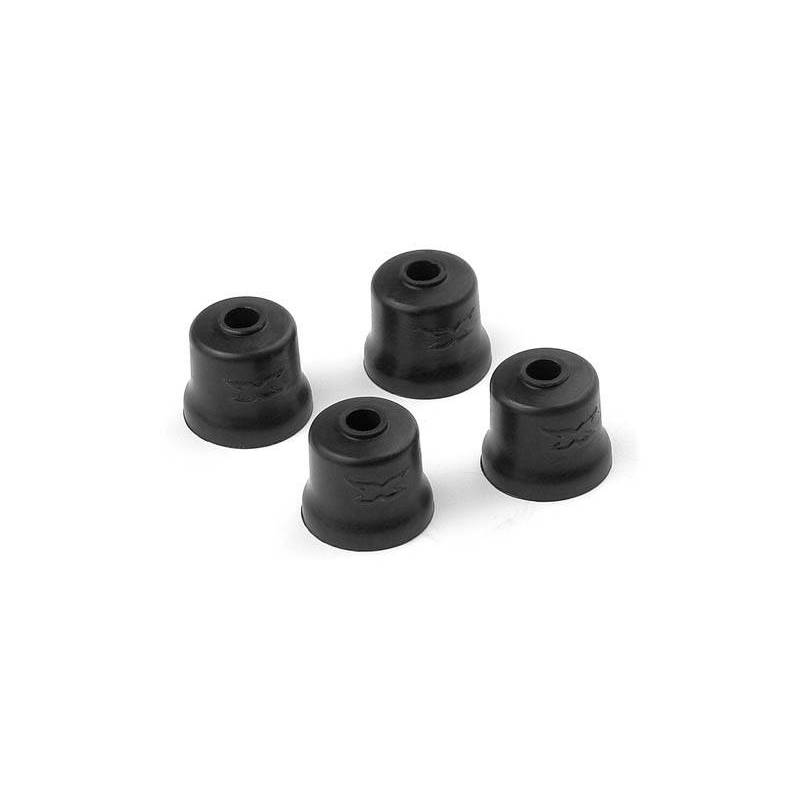 Rubber short shock boot (4) Xray 358060