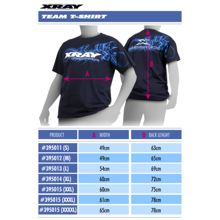 Camiseta Xray (L) Xray 395013