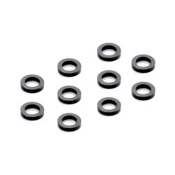 Arandela aluminio 3x5x1.0 mm negro (10) Xray 303141-K