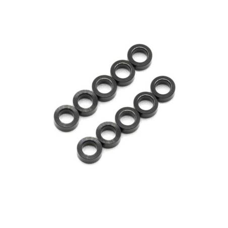 Arandela aluminio 3x5x2.0 mm negro (10) Xray 303140-K
