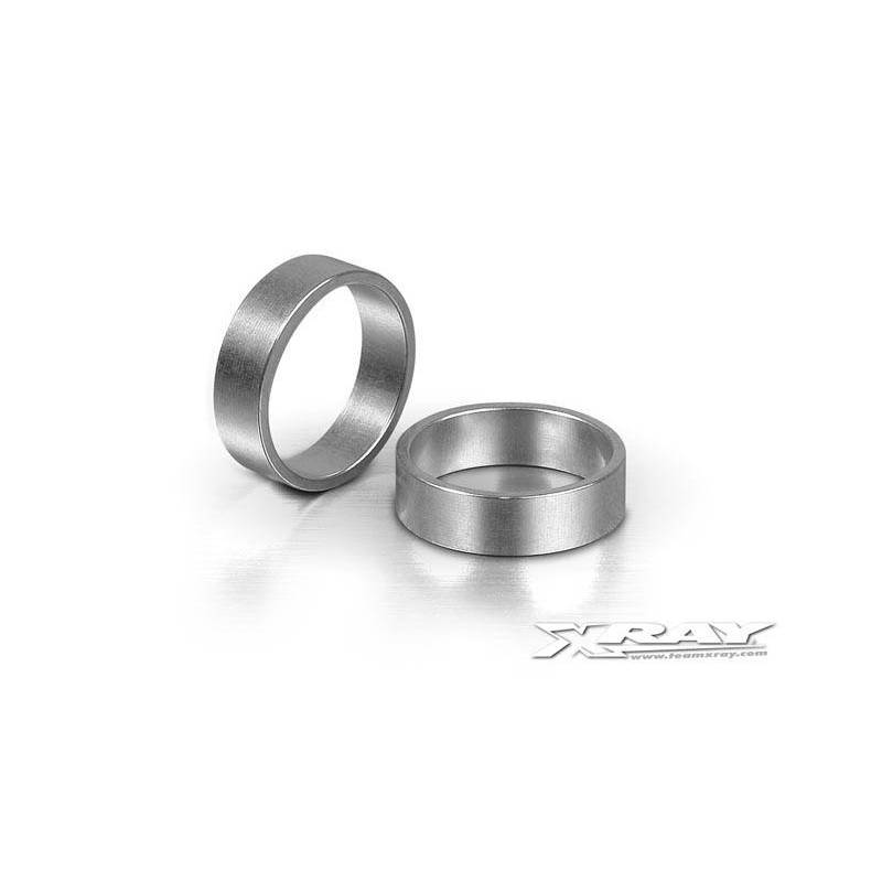 Collar aluminio rodamientos diferencial XB808 (2) Xray 352075