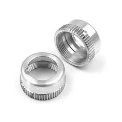 Tuerca aluminio botella amortiguador (2) Xray 358050