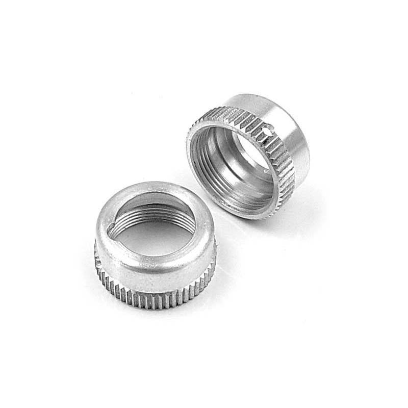 Tuerca aluminio botella amortiguador (2) Xray 358050