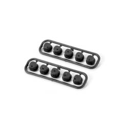 Casquillos composite ajuste roll-center V2 (2) Xray 352314