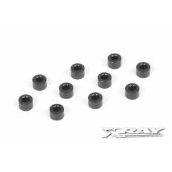Arandela alu 3x6x4.0 mm negro (10) Xray 303127-K