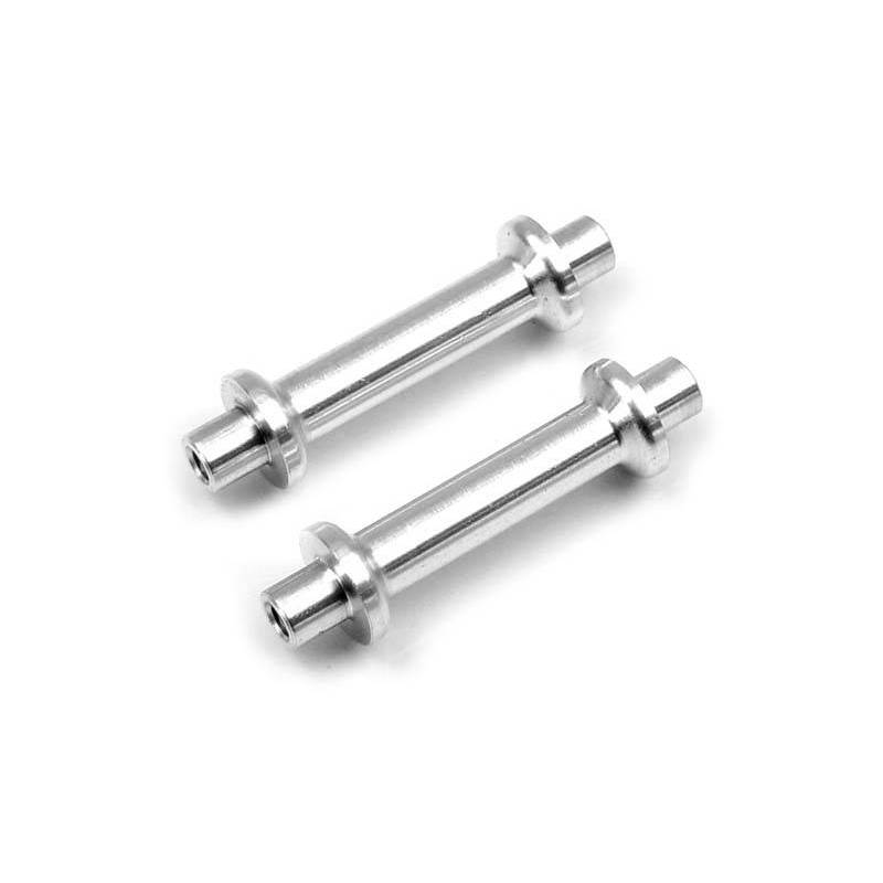 Soporte aluminio alerón trasero (2) Xray 353550