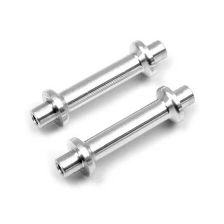 Soporte aluminio alerón trasero (2) Xray 353550