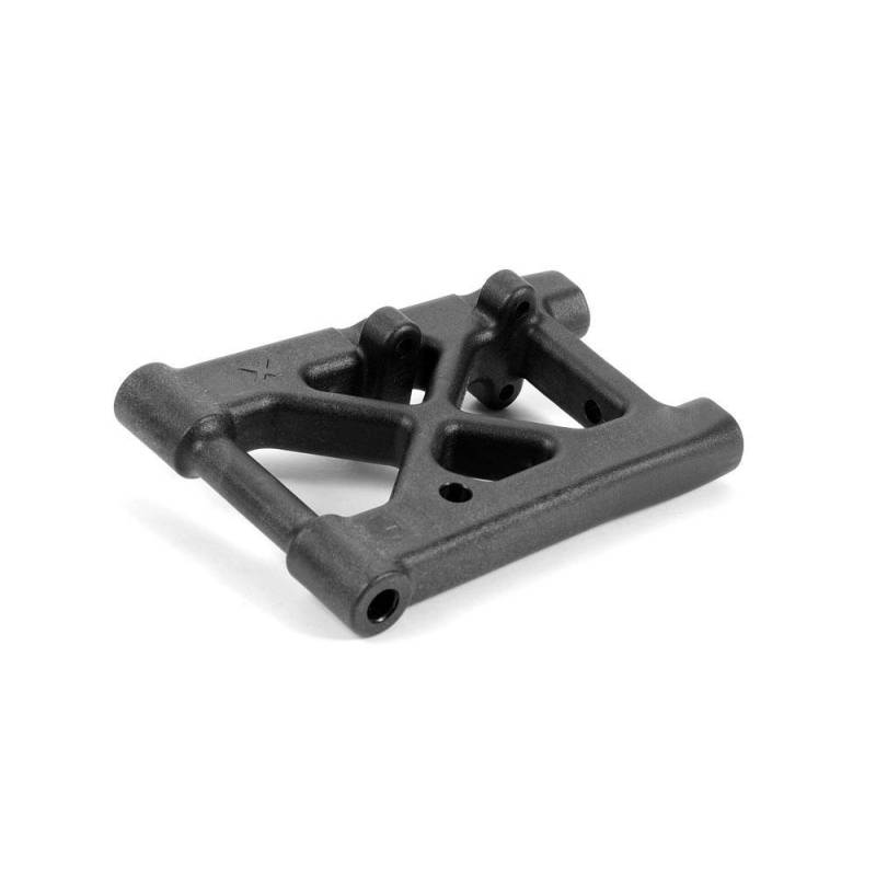 Trapecio trasero para extensión grafito duro Xray 343112