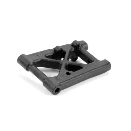 Trapecio trasero para extensión grafito duro Xray 343112