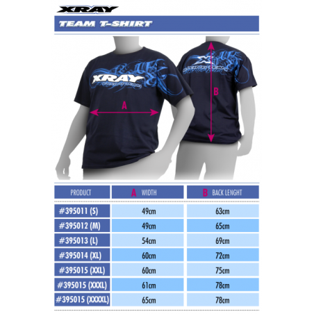 Camiseta Xray XXXL Xray 395015XXXL