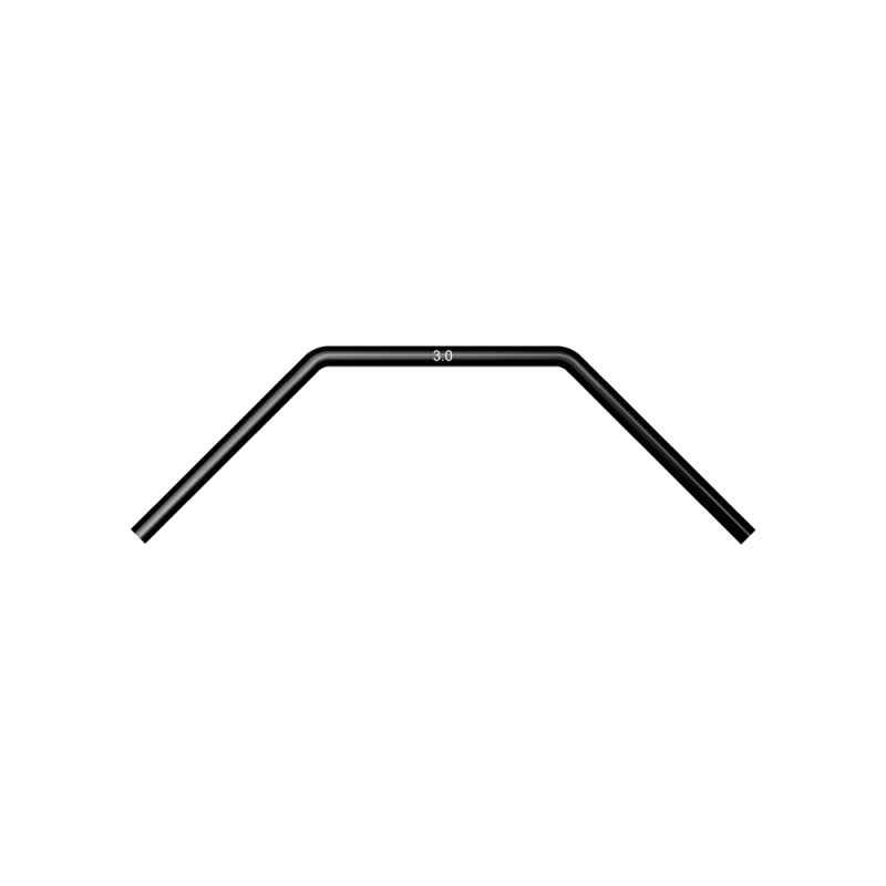 Barra estabilizadora trasera 3.0 mm Xray 343470