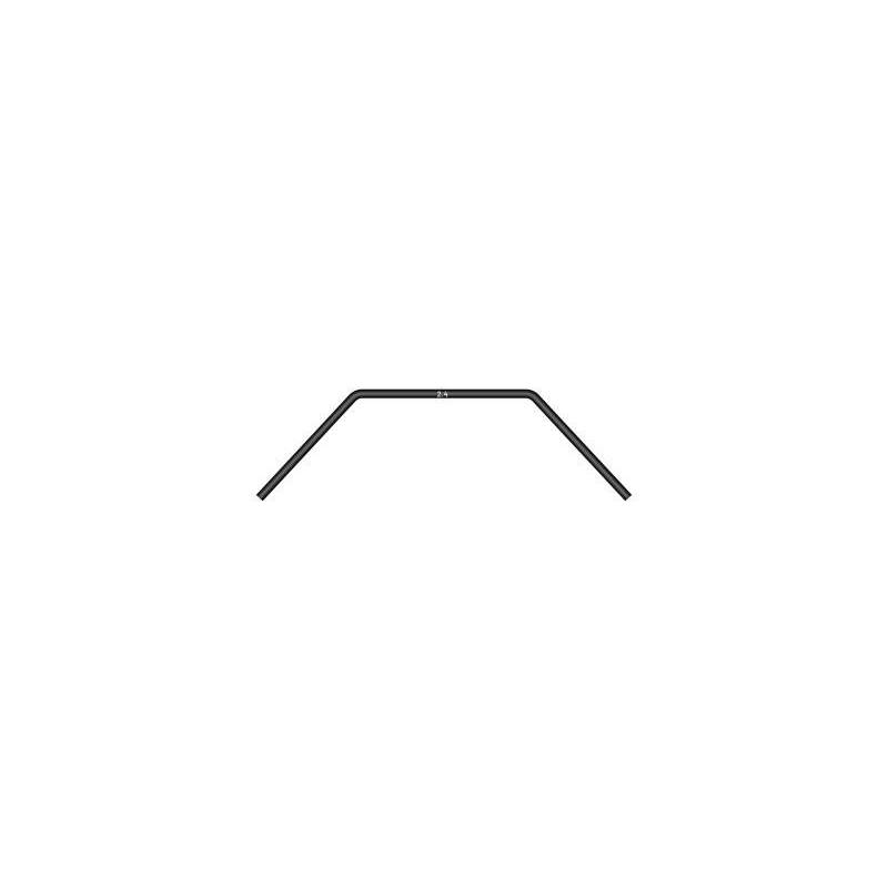 Barra estabilizadora delantera 2.4 mm corta Xray 342484-S