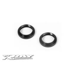 Tuerca ajuste amortiguador aluminio (2) Xray 368040