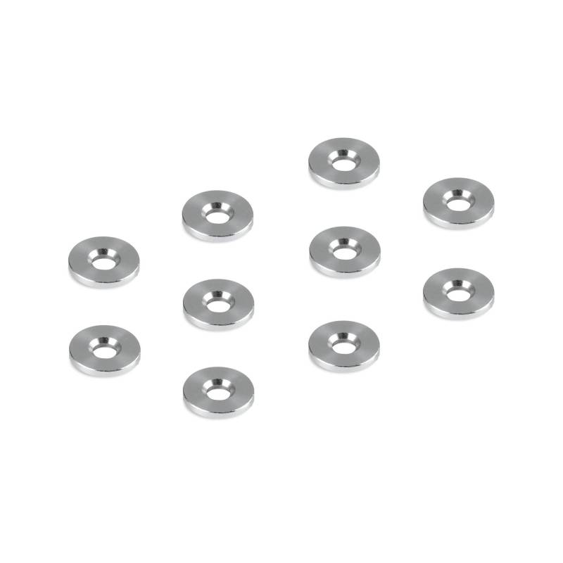Arandela aluminio 3x9x1.0 mm avellanado profundo (10) Xray 303118-C