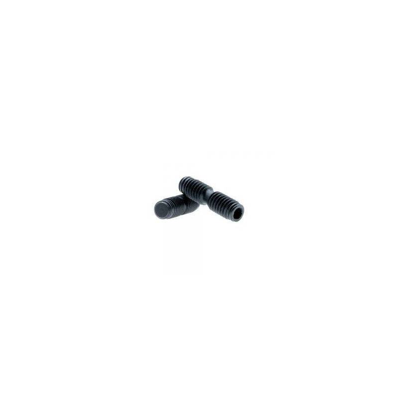 Tornillo caída ajustable 14mm M4 derecho/izquierdo X4 acero Hudy Xray Ref. 302640