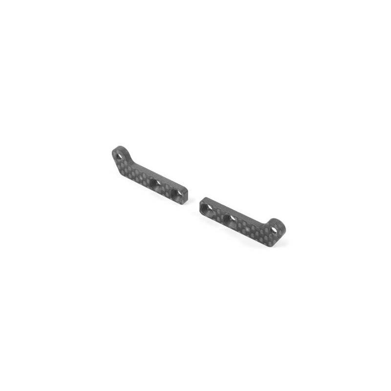 Extensión carbono trapecio delantero 1 punto derecha + izquierda Xray Ref. 342188